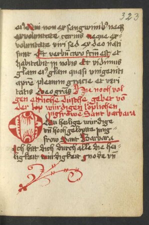 Gebete von der hl. Barbara