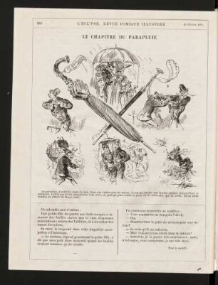 Le chapitre du parapluie