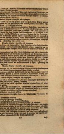 Ad Num. XL. Addit. 5tum. Verfolg der in der Untern-Pfaltz zum Unterschied der Reformirten also genannten Evangelisch-Lutherischen Religions-Sachen