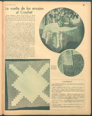 La vuelta de los encajes al Crochet [Fotografías]