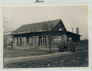 Foto des Büros in der neuen Anlage des Nahkampfmittelkommandos Efringen