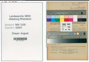 Entnazifizierung August Dreyer , geb. 30.08.1914 (Angestellter)