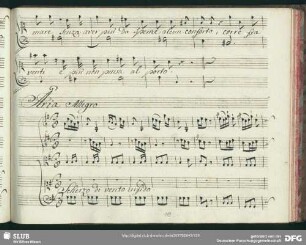 Aria: Scherzo di vento corre di lido