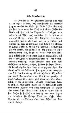 26. Grausamkeiten