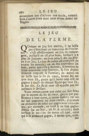 Le Jeu de la Ferme.