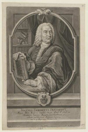 Bildnis des Johann Friedrich Penther