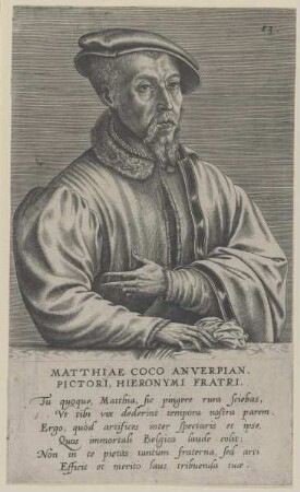 Bildnis des Matthiae Coco