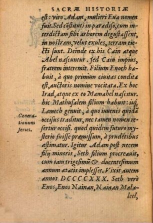 Historiae sacrae ... libri duo