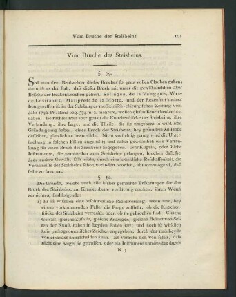 Vom Bruche des Steisbeins