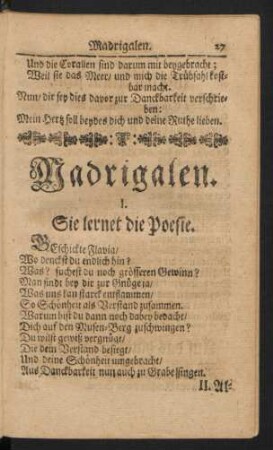 Madrigalen.