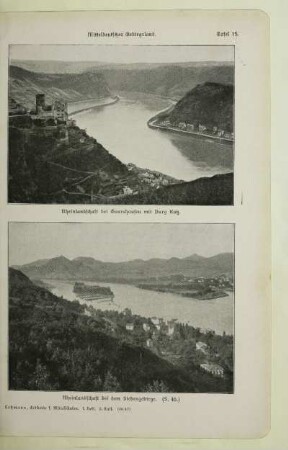 Rheinlandschaft bei dem Siebengebirge