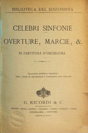 Cleopatra : di P. Cossa ; intermezzi sinfonici, 1. Overtura