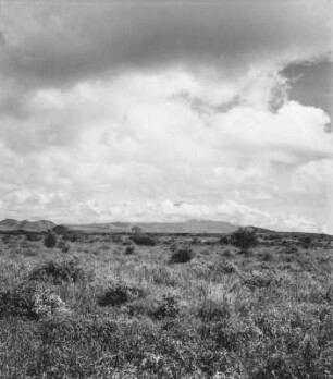 Landschaft : Blick über die Landschaft bei Kahe