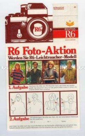 Gewinnspielkarte für R6 Foto-Aktion