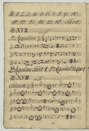 18. Anonymus, Andante, F-Dur