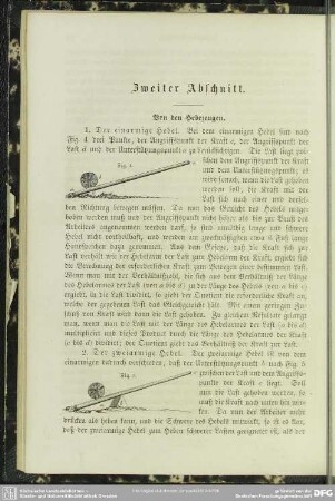 Zweiter Abschnitt. Von den Hebezeugen