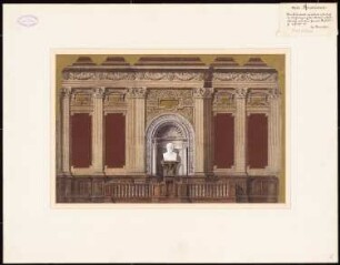 Aula eines Gymnasiums: Innenansicht