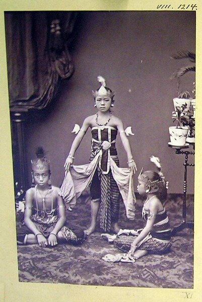 Wayang Tanzszene