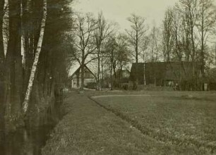 Leipe : Spreewald, Leipe. Kahnschleuse