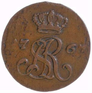 Münze, 1/2 Groschen, 1767