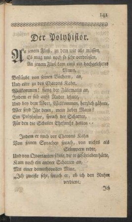 Der Polyhistor