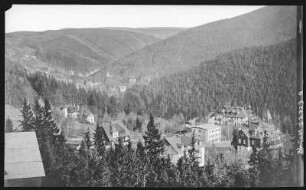 Bärenfels. Blick auf Kipsdorf