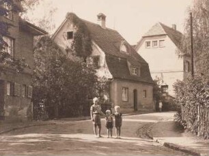 Auf dem Sand. Ältestes Einfamilienhaus in Hellerau