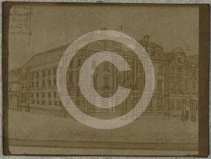 Ansicht des Palais Schreyvogel in Breslau