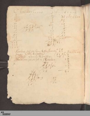 Kurze Notizen: astrologische Berechnungen