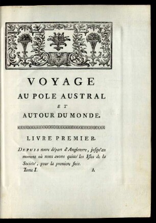 Voyage Au Pole Austral Et Autour Du Monde.