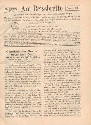 Nr. 2. Februar 1918.