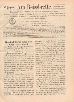 Nr. 2. Februar 1918.