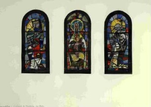 Entwürfe für drei Glasfenster in der Evangelischen Kirche in Caldern
