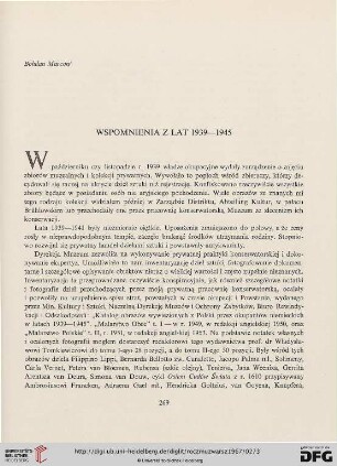 11: Wspomnienia z lat 1939 - 1945