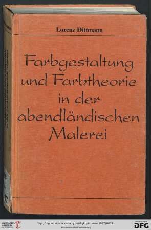 Farbgestaltung und Farbtheorie in der abendländischen Malerei : eine Einführung