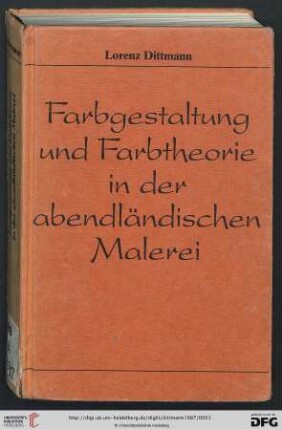 Farbgestaltung und Farbtheorie in der abendländischen Malerei : eine Einführung