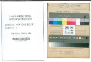Entnazifizierung Heinrich Vornholt , geb. 08.08.1917 (Bahnarbeiter)
