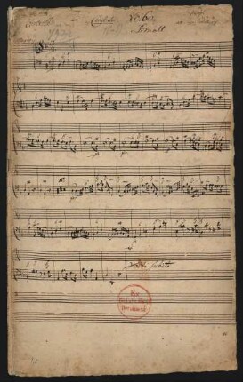 Konzerte; cemb, strings; d-Moll; DürG 16