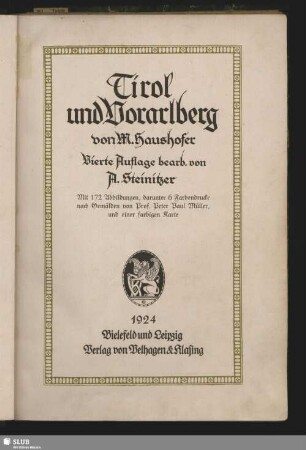 Tirol und Vorarlberg
