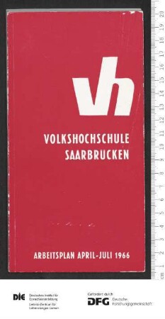Programm 3. Trimester 1965/1966