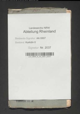 Gärtnerwohnung im Schlossgarten zu Brühl; Erbauung eines neuen Lusthauses