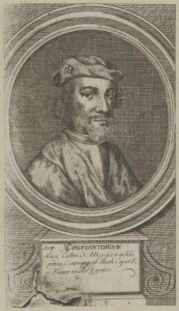 Bildnis des Constantinus IV., son of Cullen