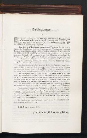 Bedingungen