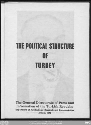 The political structure of Turkey