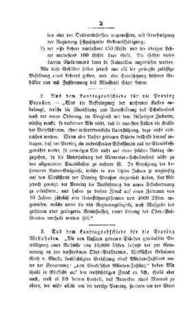 Aus dem Landtagsabschiede für die Provinz Westphalen
