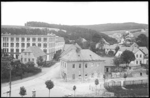 Plaue-Bernsdorf. Blick auf Plaue-Bernsdorf