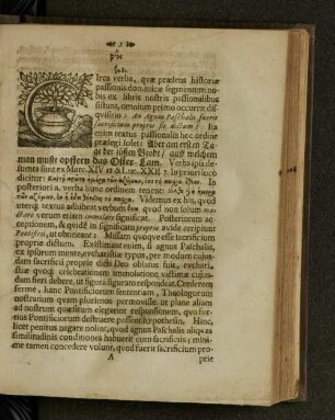 [Dissertatio Philologica Historiam Passionis Dominicae ...]
