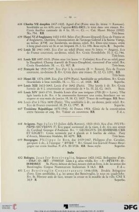 Italie (Nr. 650-690)