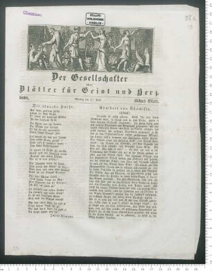 "Adelbert von Chamisso (Fortsetzung)"