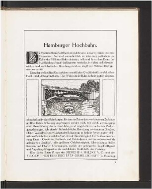 Hamburger Hochbahn.